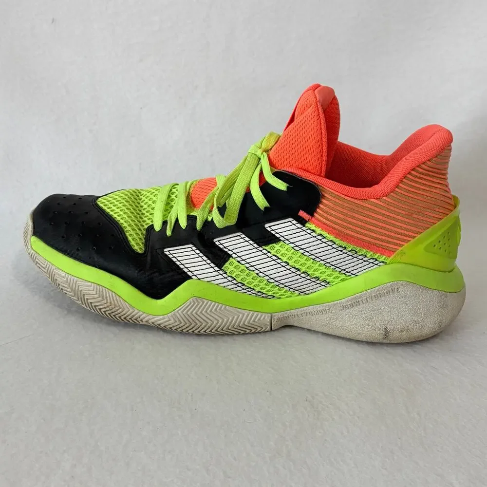 Adidas Sneakers Harden Stepback EF9890 Mens 13 Basketball Shoes Green Orange